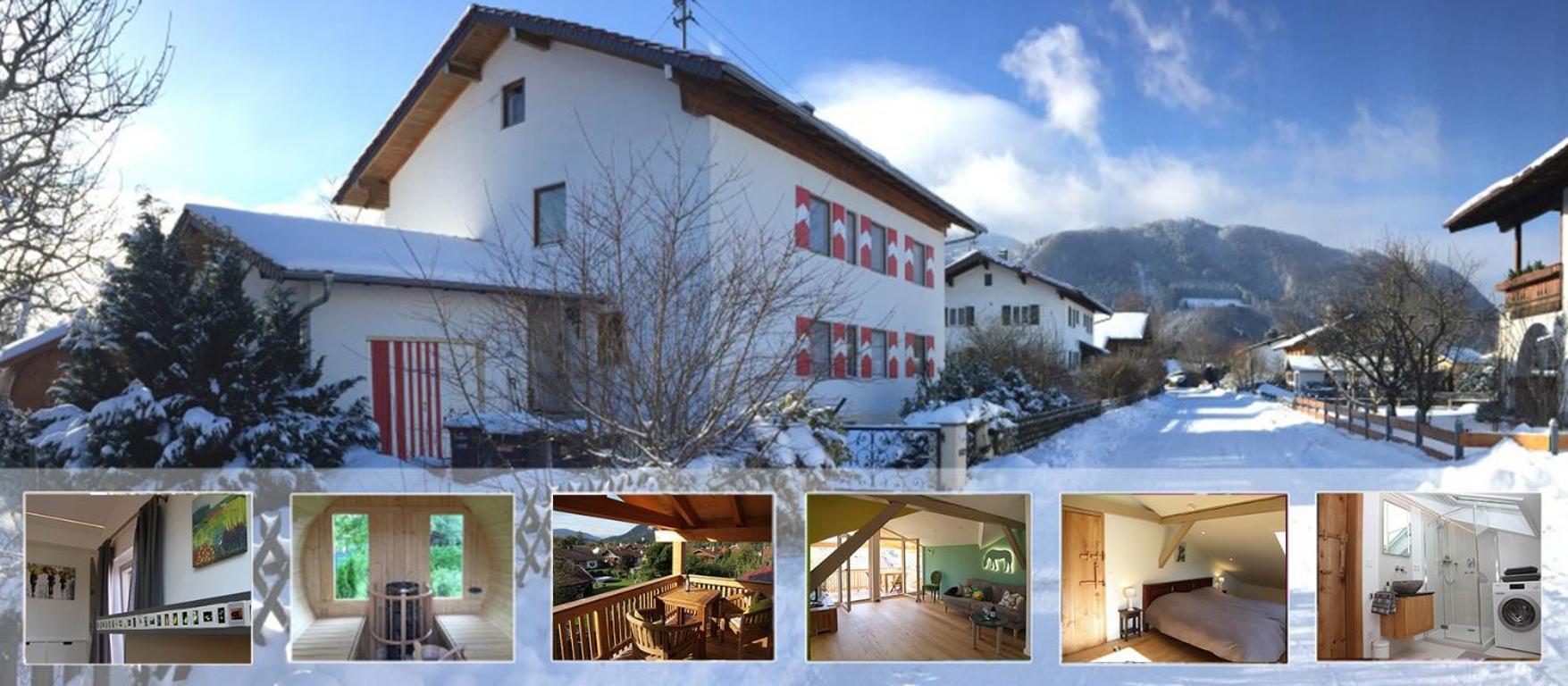 Ferienwohnung Villa Sorglos Suite | Chiemgau Karte Grassau  Zewnętrze zdjęcie
